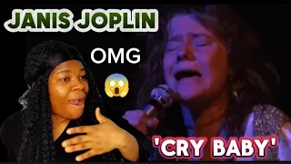 OMG 😱I JUST FOUND SOMETHING HERE *Janis Joplin - Cry Baby | REACTION