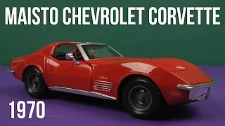 Распаковка Maisto (1:24) 1970 Chevrolet Corvette