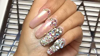 Watch Me Do My Nails | Acrylic Nails Tutorial