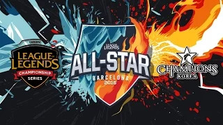 [2016 All-Star] LCK vs EU LCS Highlights