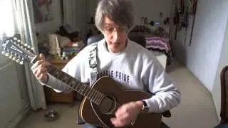 Guitar lesson 004G-San Francisco (Scott McKenzie)