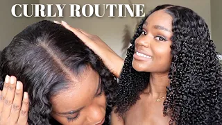 Curly Girls, GET THIS!!! The Best Curly Hair!!! HD Lace Front Wig Feat MegaLook