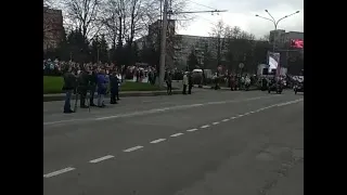 День Победы в Новокузнецке. Автопробег