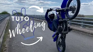 Tuto Wheeling en 2 étapes | Apprends à lever en 2min40 | Bike Life | @Piinto77