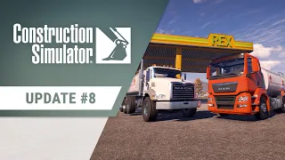 Construction Simulator - Update #8 Trailer