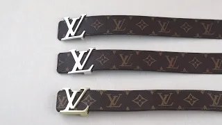HOW TO SPOT A FAKE LOUIS VUITTON BELT | Real vs Replica LV Belt Review Guide