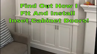 How To Fit And Install Inset Cabinet Doors!