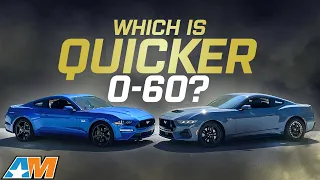 Is the 2024 Ford Mustang GT Quicker than the S550? | 0-60 MPH Test!