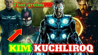 QASOSKORLARNI ENG KUCHLI TOP 10 TA QAHRAMONI//THOR QIROLM ???