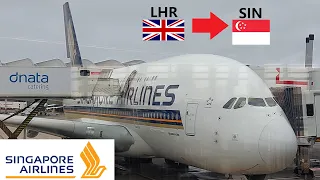 Singapore Airlines London Heathrow - Singapore | Airbus A380 TRIP REPORT (ECONOMY)