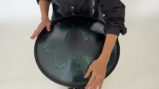 Celtic B double ding frog drum