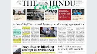 The Hindu Analysis | 6th January, 2023 | #thehinduanalysis #upsc #facts #newsanalysis #ssc #news