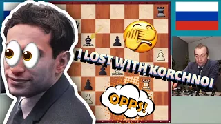 MIKHAIL TAL LOST WITH KORCHNOI (mikhail tal vs victor korchnoi) 🤝