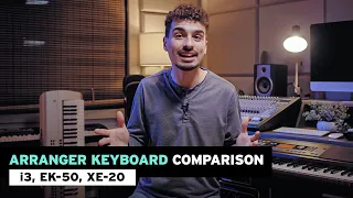 Korg Arranger Keyboard Comparison - i3, EK-50, and XE-20