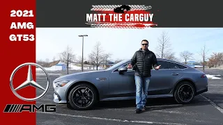 Is the 2021 Mercedes-Benz AMG GT53 4Matic a good sports car? | Matt the car guy