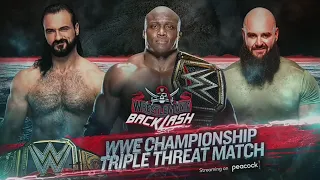 WWE2K20: Bobby Lashley VS Drew McIntyre VS Braun Strowman