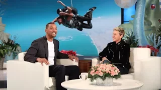 Will Smith Watched His Sons Jump Out of an Airplane