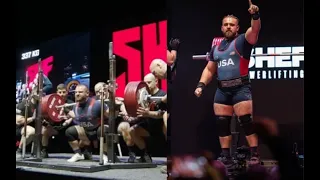 GAVIN ADIN (93 KG) SQUATS 743 lbs. | WORLD RECORD 337 KG SQUAT @ SHEFFIELD 2024