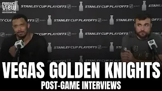 Keegan Kolesar & William Carrier on Vegas Series Win vs. Colorado, Montreal Series "Tough On Family"