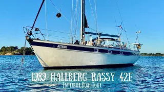 'Asterie' 1989 Hallberg Rassy 42E - Interior