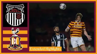 EXTENDED HIGHLIGHTS: Grimsby Town v Bradford City (EFL Trophy)