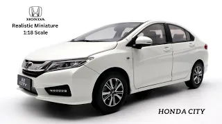 Unboxing Realistic Miniature Honda City 1:18 Scale Model