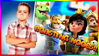 Roasting Dumb Facebook Comments on Clash Royale ! Funny Moments Hilarious Noobs !