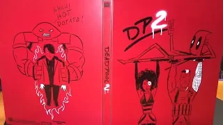 Deadpool 2 Super Duper $@%!#& Cut Collectible Steelbook 4K Blu Ray Unboxing (Best Buy Exclusive)