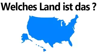 Erkennst du diese Länder an ihren Umrissen?