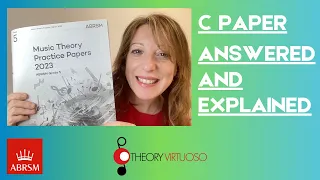 C paper Grade 5 2023 | ABRSM | ANSWERED AND EXPLAINED