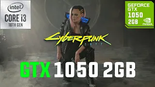 Cyberpunk 2077 GTX 1050 - i3 10105F 1080p, 900p, 720p