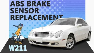 Mercedes-Benz W211 E-Class ABS Brake Sensor Replacement