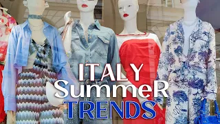 ITALY | SUMMER FASHION TRENDS 2024!! (WHAT TO WEAR THIS SEASON)