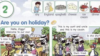 Fly High 3 😊Lesson 2 🏖Are You On Holiday?💥 To be 📜Сторінки 8-9 Activity Book & Fun Grammar