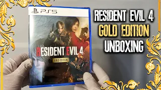 RESIDENT EVIL 4 GOLD EDITION Unboxing Review (PS5) Asian Version