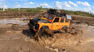 Вот почему внедорожник Land Rover Defender едет везде! OFFroad 4x4