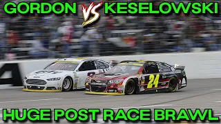 The Race Jeff Gordon FOUGHT Brad Keselowski!