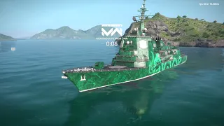 Modern Warships JS Ashihagara the fast attacker Destroyer