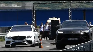 2021 800 HP Lamborghini URUS Stage 2 vs 2020 Mercedes-AMG E63 S drag race