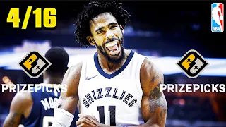 PrizePicks NBA Best Player Props And Bets For Today APR 16th(04/16/2023) #prizepicksnba #prizepicks