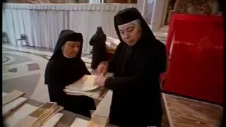 La preparación de las liturgias papales