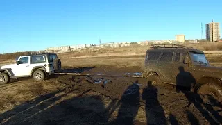 СПОР!!! Discovery 2 vs Delica vs УАЗ. Terrano, JEEP Wrangler. OffRoad