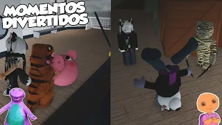 RETOS RANDOM EN PIGGY BOOK 2 (CON MEMES) (ROBLOX)