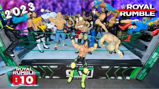 WWE Royal Rumble 2023 Action Figure Match!