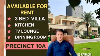 Precinct 10A Villa Available ON Rent | Bahria Town Karachi