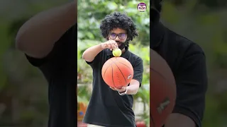 Stacked Ball Drop | Amazing Physics Experiments for Students | BYJU'S