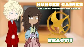 Past the Hunger Games BOSAS react! || gacha club || ☆ f u n ☆