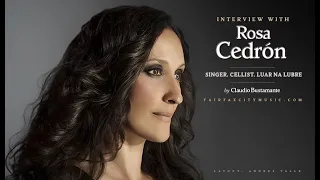 Rosa Cedrón (Spanish singer, Mike Oldfield). Interview in Spanish. Don't forget to subscribe.