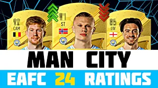 FIFA 24 | EAFC 24 | MANCHESTER CITY PLAYER RATINGS! 😱💀 (MY OPINION!)