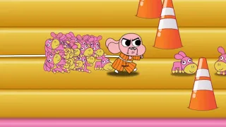 The Amazing World of Gumball: The Bungee - No Slowing Anais Down When It Comes To Daisy (CN Games)